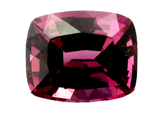 Grenat rhodolite 8x7mm