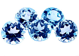 Topaze bleue Swiss Blue (traité) 3.75ct 