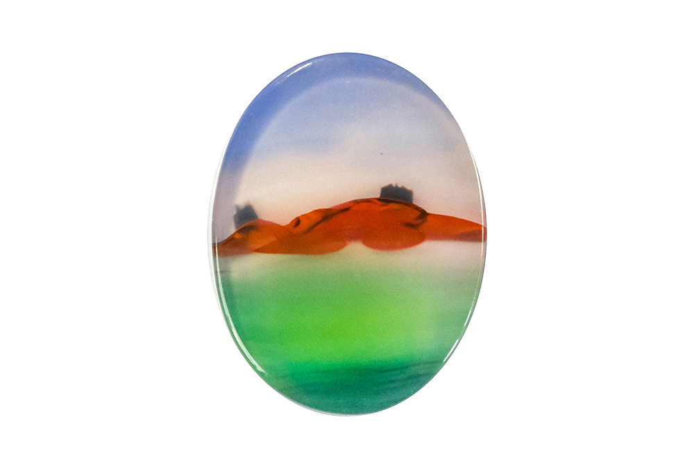 Agate paysage 18x24mm