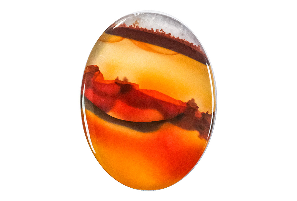 Agate paysage 18x24mm