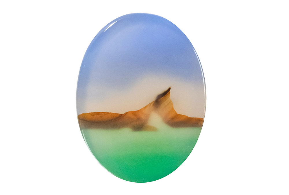 Agate paysage 18x24mm