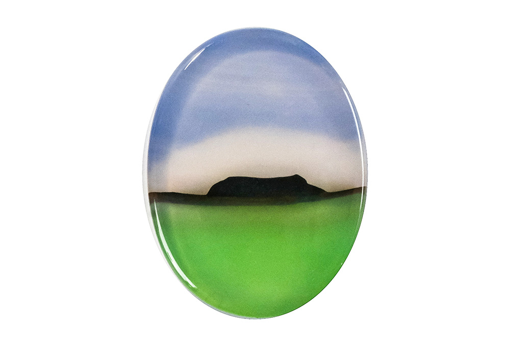 Agate paysage 18x24mm