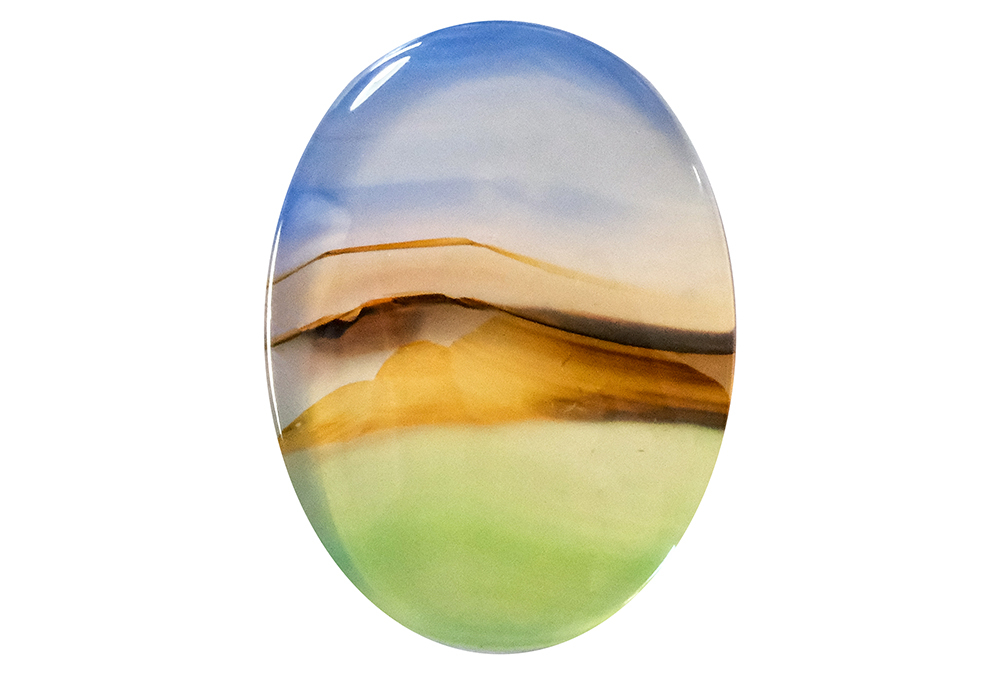 Agate paysage 20x15mm