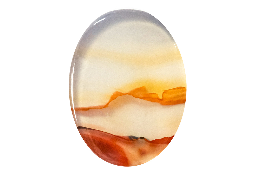 Agate paysage 20x15mm