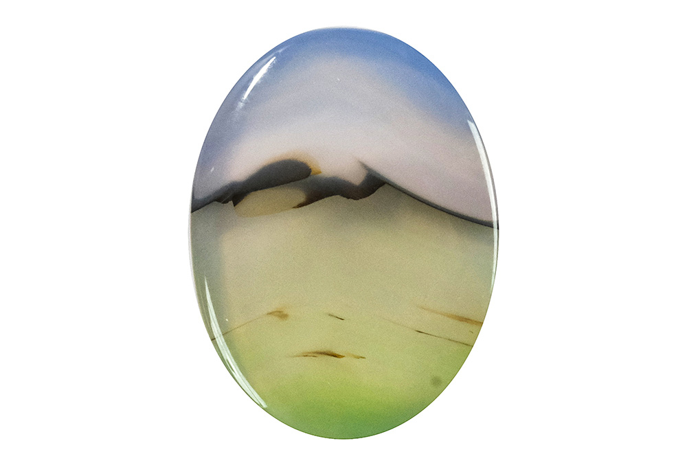 Agate paysage 20x15mm