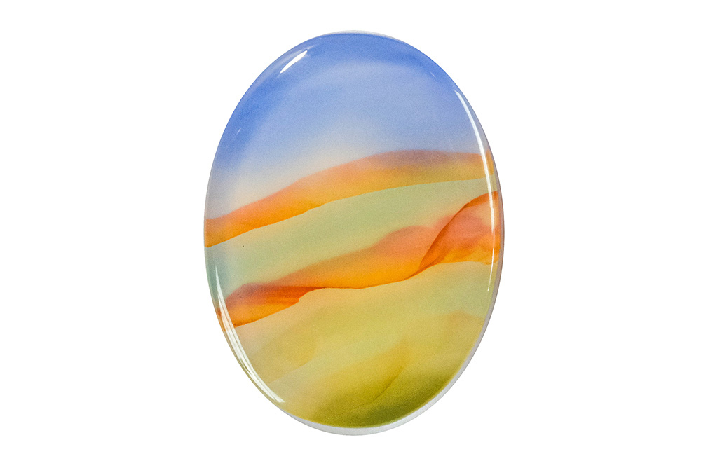 Agate paysage 20x15mm