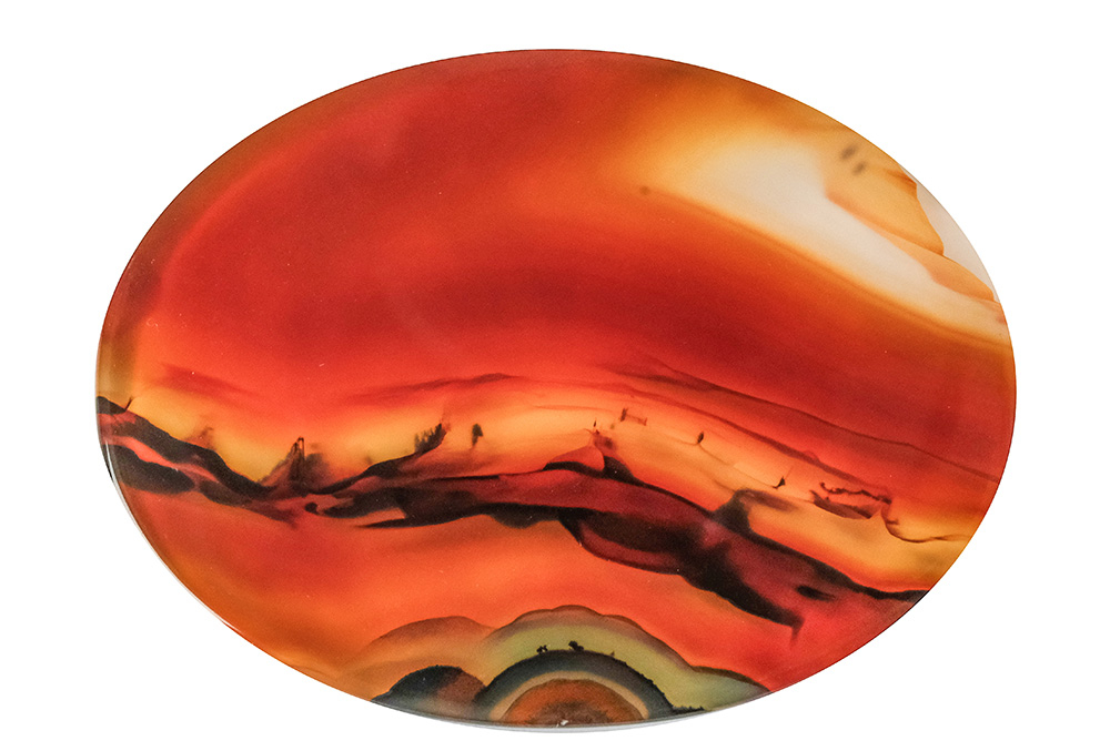 Agate paysage 41.65 ct 