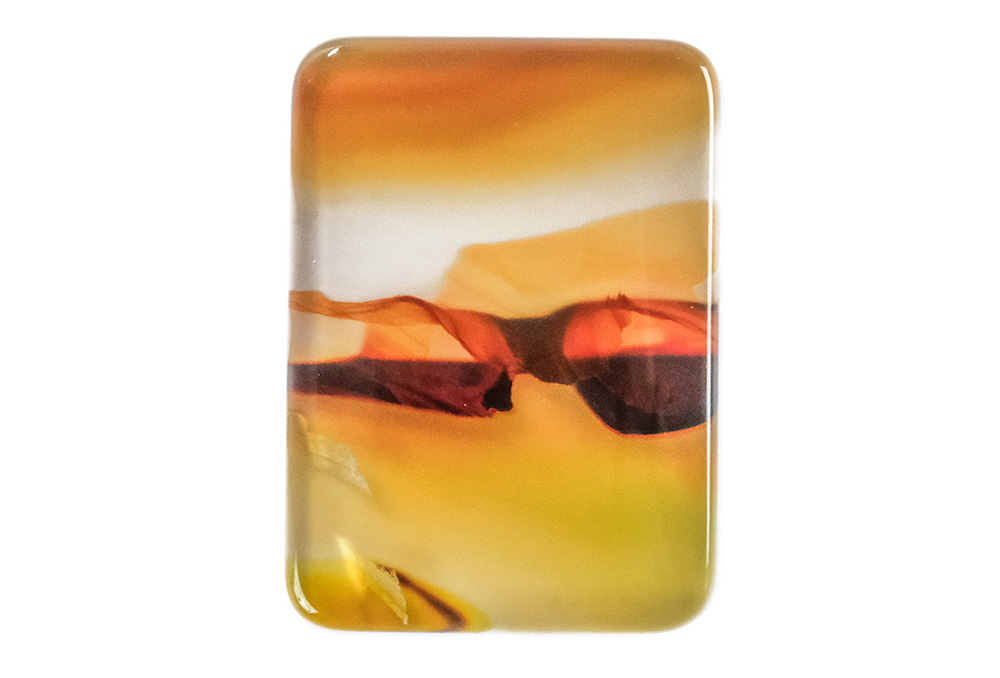 Agate paysage 22x16mm