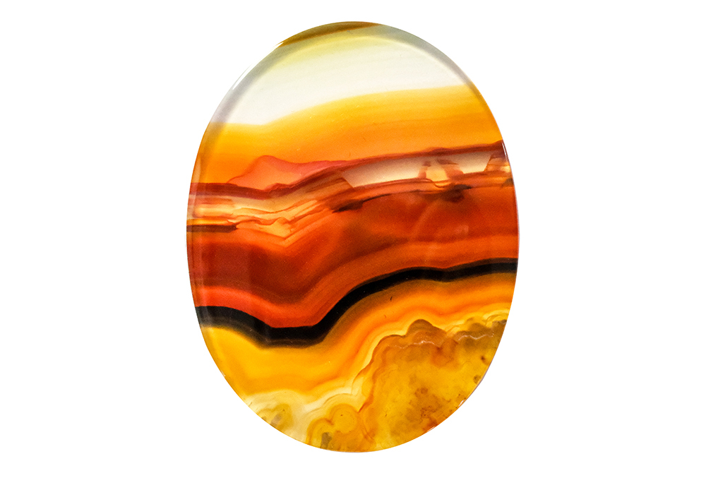 Agate paysage 27x35 mm