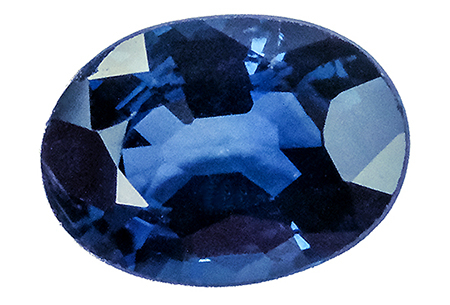 Saphir bleu 0.86ct