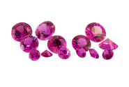 #Saphir-#Sapphire-#fuchsia-#diamond-cut-#Loupe-Clean - 1.6mm