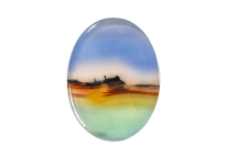 Agate paysage 18x24mm