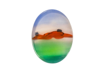 Agate paysage 18x24mm