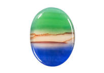 Agate paysage 18x24mm