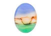 Agate paysage 18x24mm