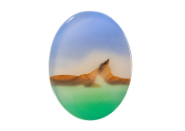 Agate paysage 18x24mm