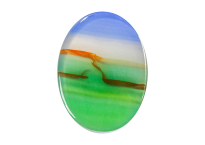 Agate paysage 18x24mm