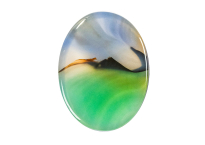 Agate paysage 18x24mm