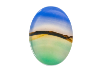 Agate paysage 18x24mm