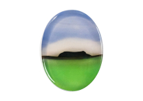 Agate paysage 18x24mm