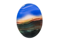 Agate paysage 18x24mm