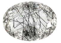 Quartz - tourmaline noire - 11.31ct